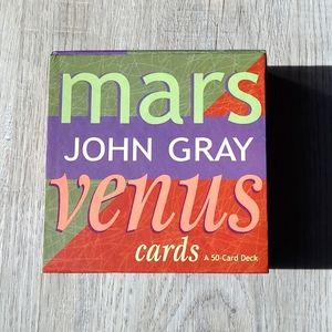 Mars & Venus Cards-John Gray 50 Card Deck, like new